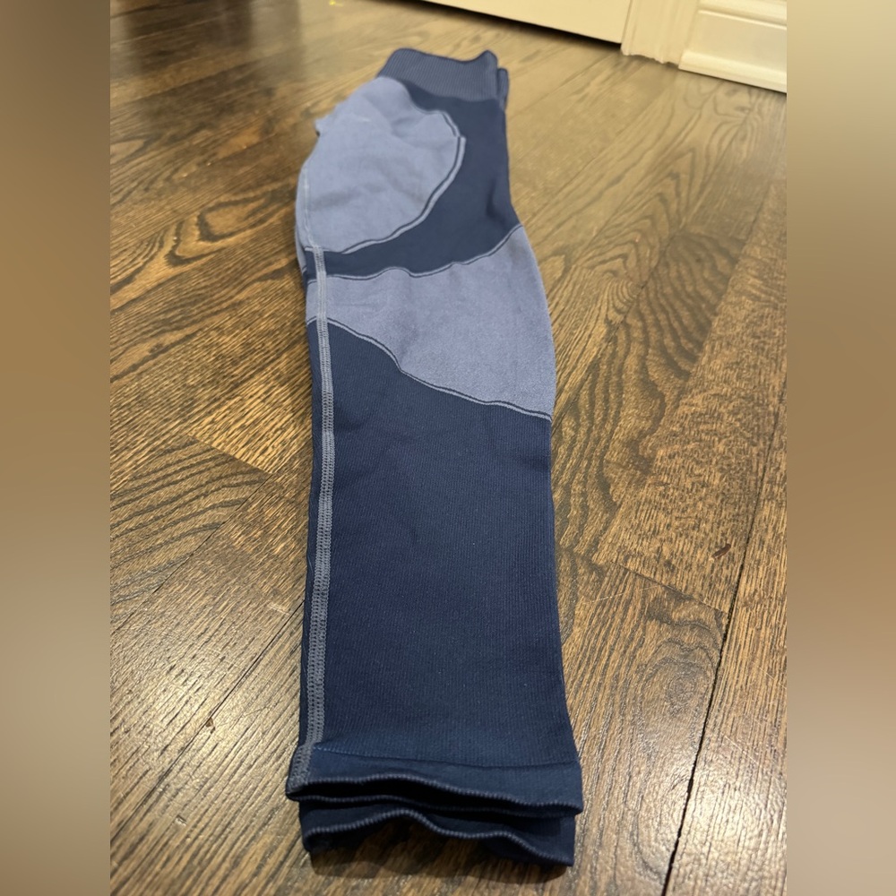 Third Love • Women’s Leggings Pants Blue High Rise Stretch Compression Run (M) - Picture 5 of 7